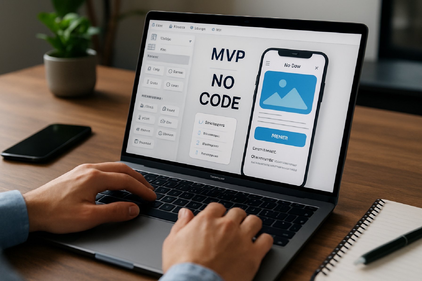 הפלטפורמות המובילות ליצירת MVP ללא קוד